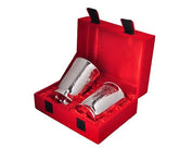 Pack of 2 Silver Plated German Silver Water Glasses, Indian Wedding Gift, Decorative Glasses, Return Gift, Birthday Gift, Diwali Gift New